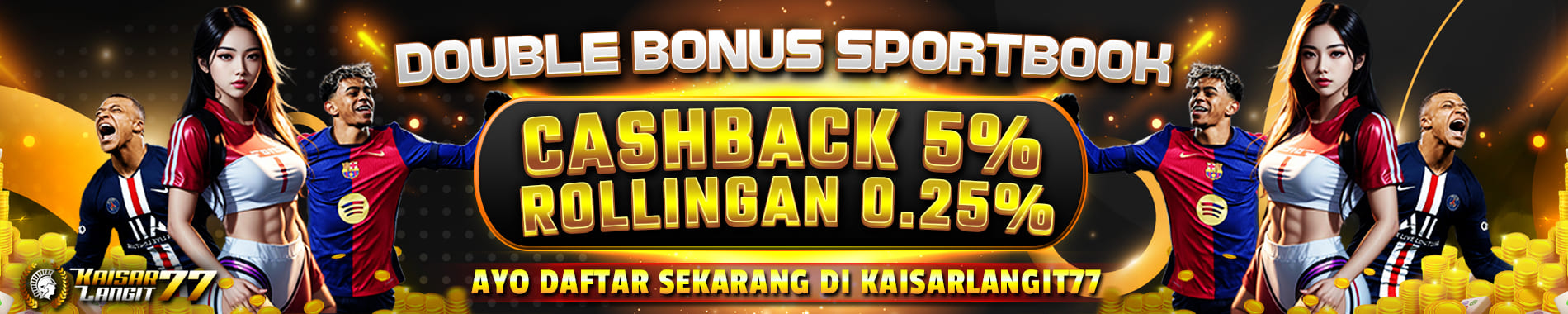 DOUBLE BONUS SPORTBOOK DI KAISARLANGIT77